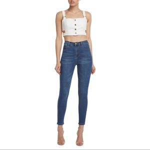 Slimming Stretch Denim Jeans